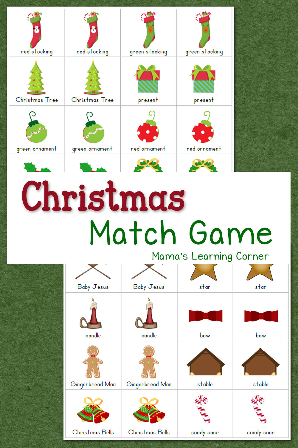 Christmas Match Game