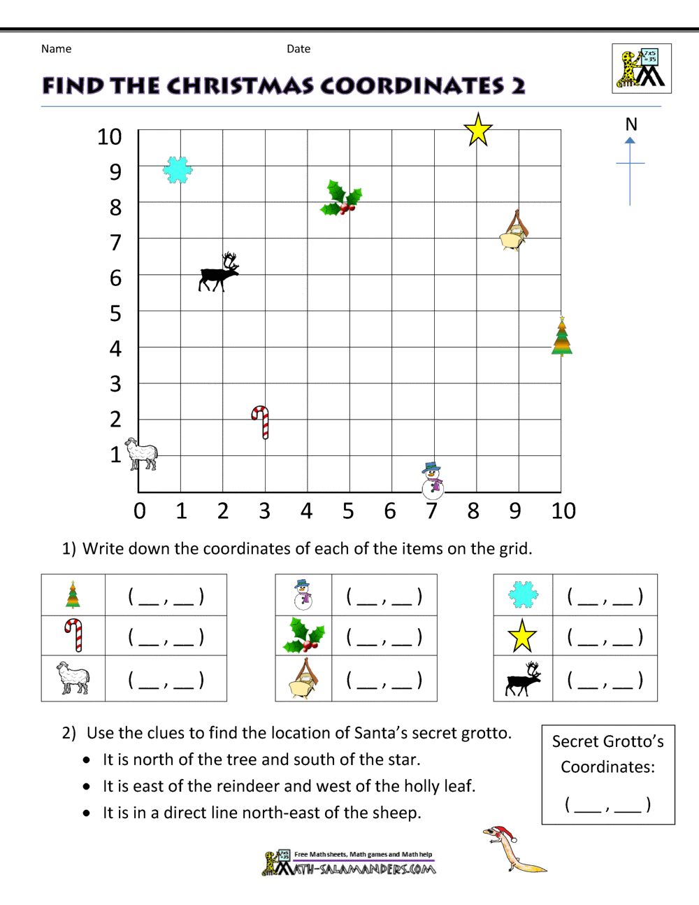 Christmas Math 5th Grade Christmas Math 5th Grade