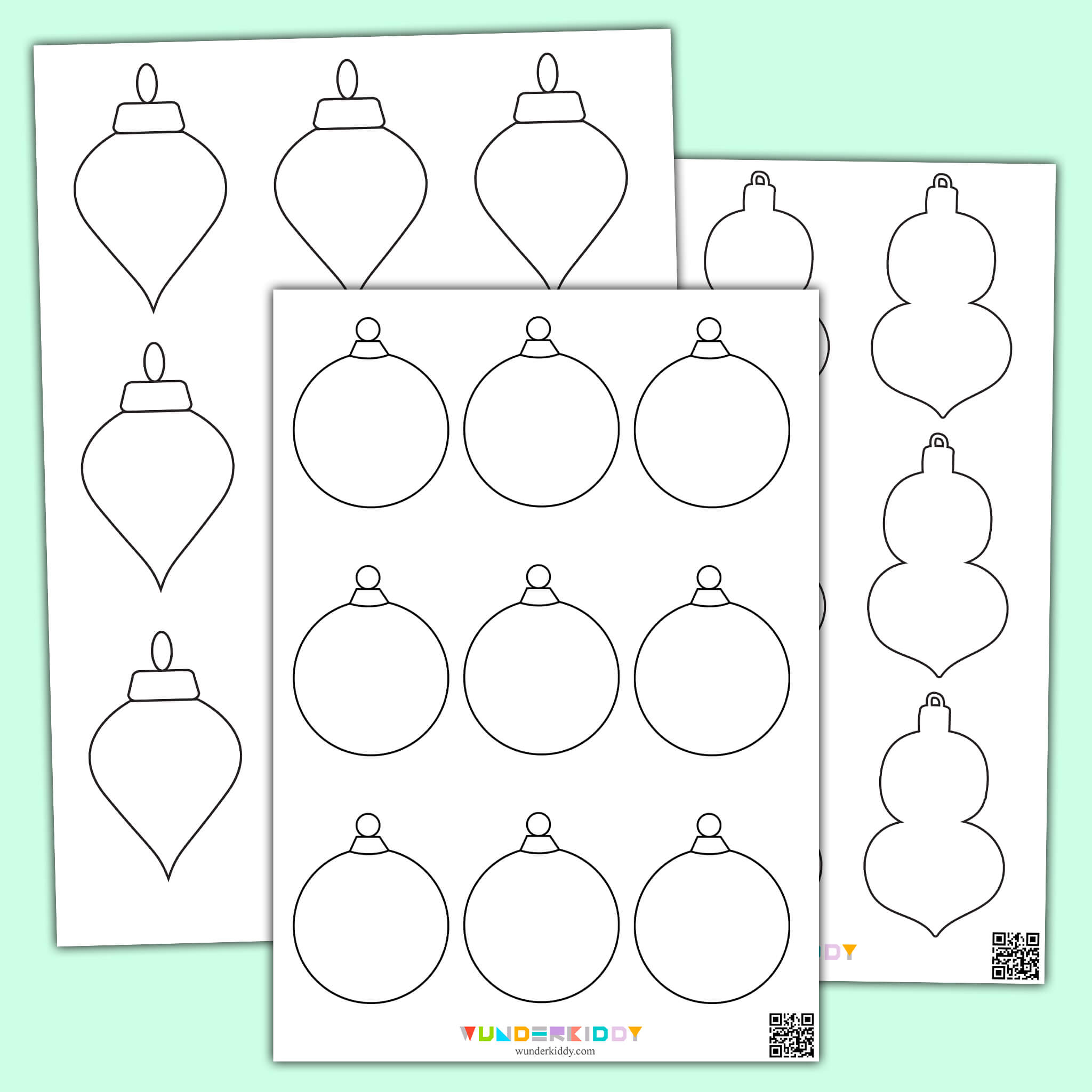christmas ornaments worksheets christmas ornaments worksheets