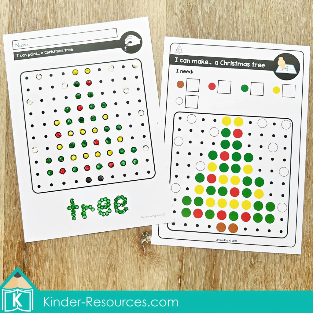 Christmas Peg Board Q Tip Fine Motor Activities Christmas Peg Board Q Tip Fine Motor Activities