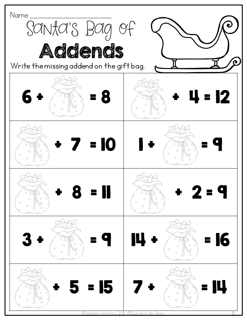 Christmas Printables First Grade Christmas Printables First Grade