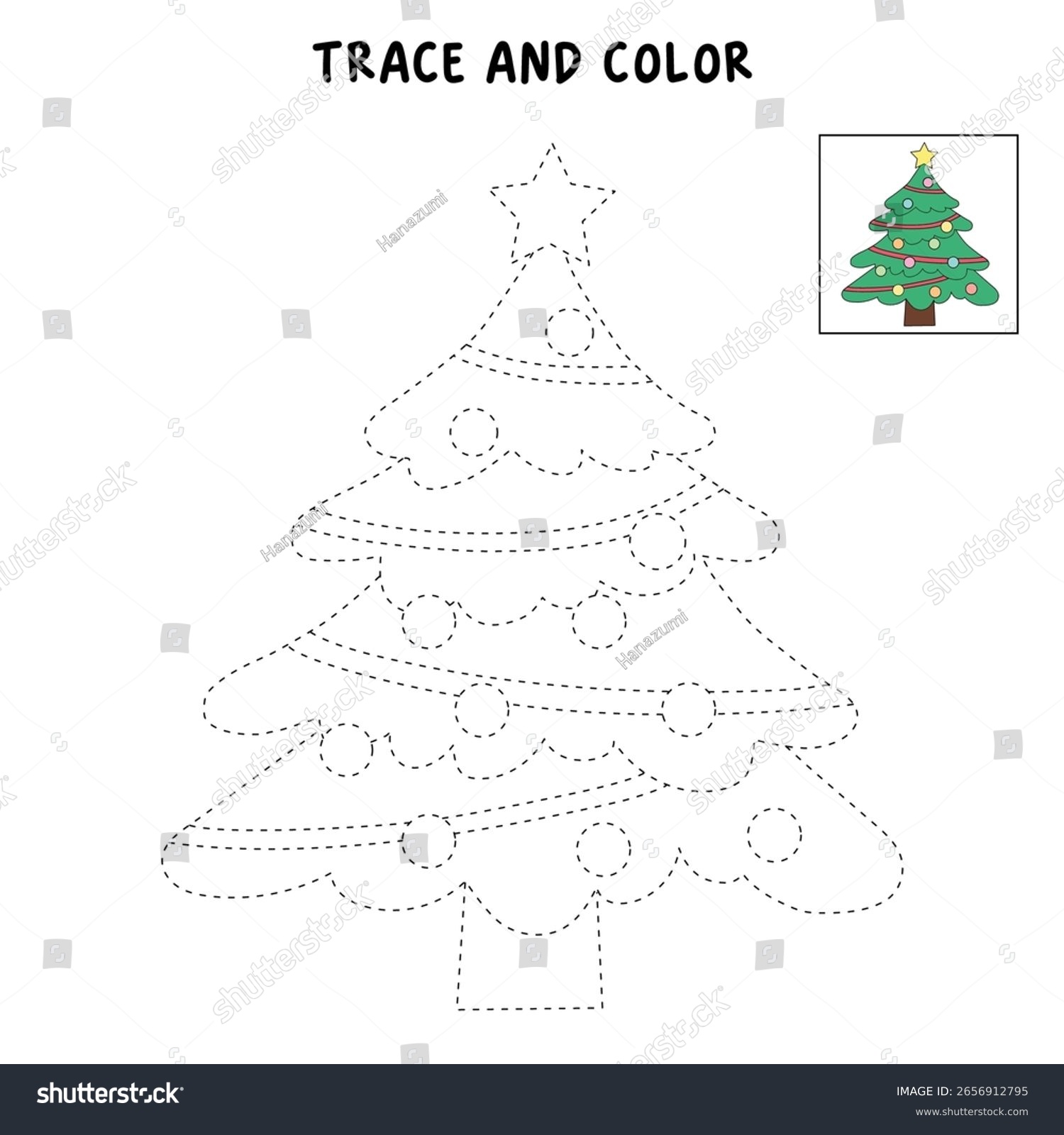 christmas tree tracing worksheet christmas tree tracing worksheet