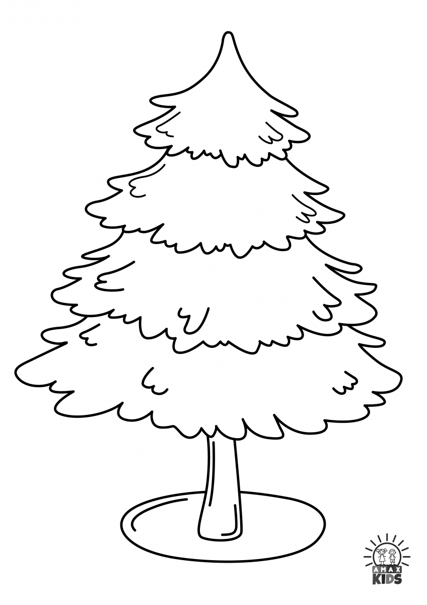 Christmas Tree Decoration Printable Cutting Activity For Kids