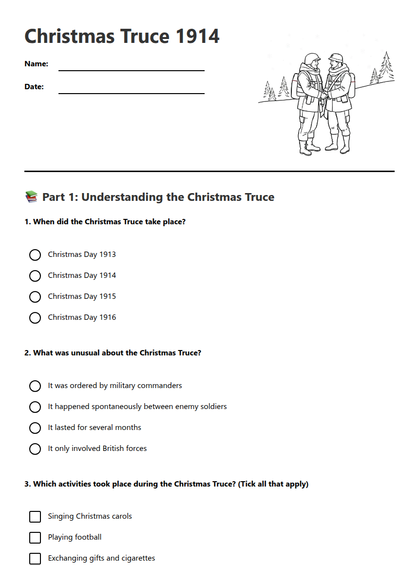 Christmas Truce 1914 67756