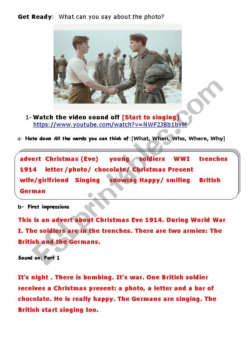 Christmas Truce Advert 1914 796615 Christmas Truce Advert 1914 796615