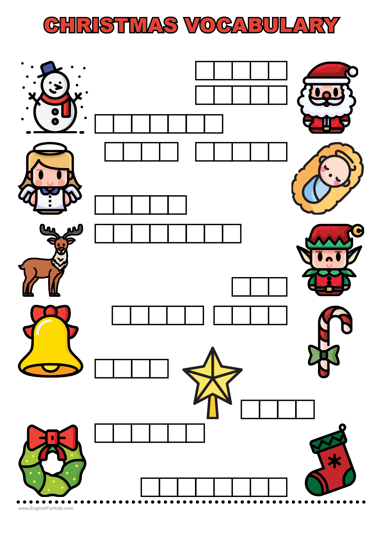 christmas english worksheets christmas english worksheets