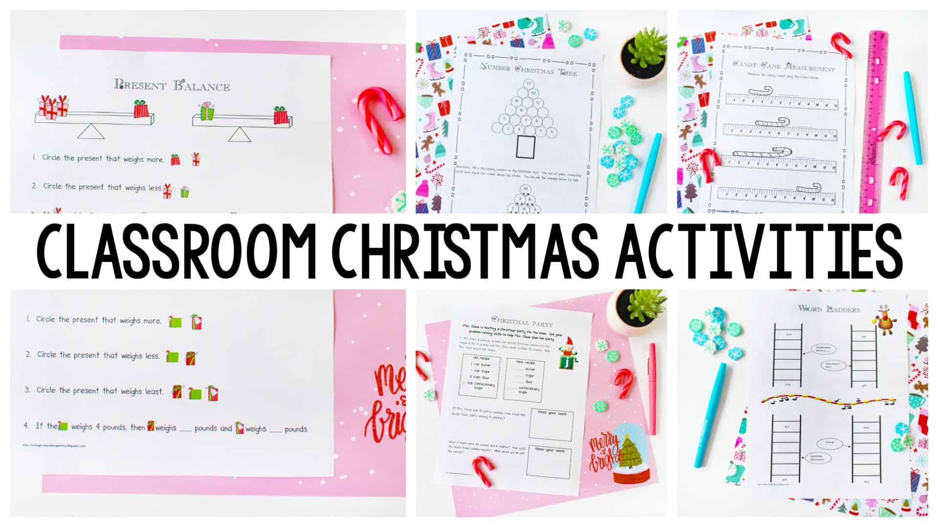 Christmas Worksheets Christmas Worksheets