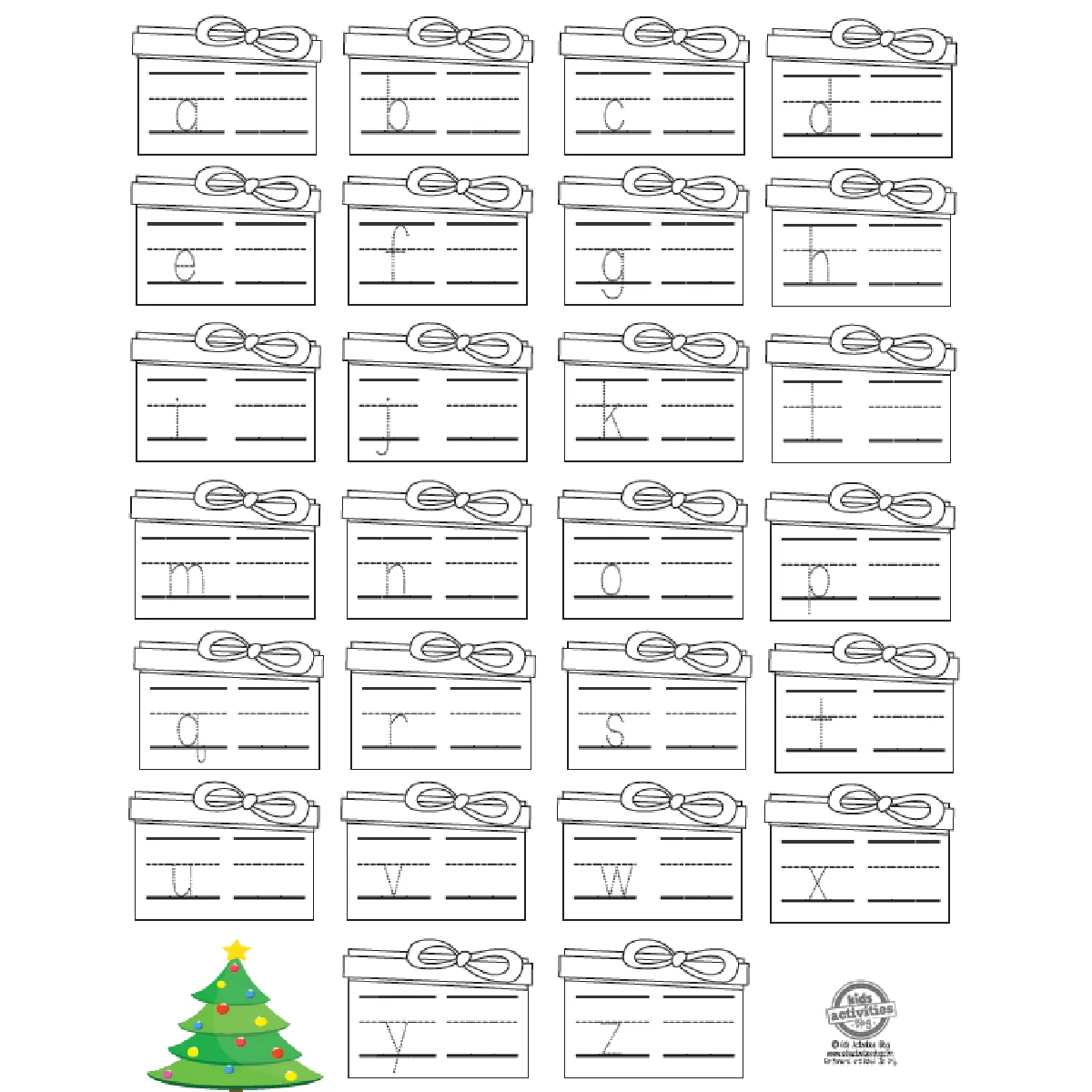 Christmas Writing Practice Worksheets Christmas Writing Practice Worksheets