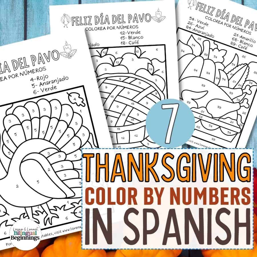 spanish worksheets for thanksgiving spanish worksheets for thanksgiving