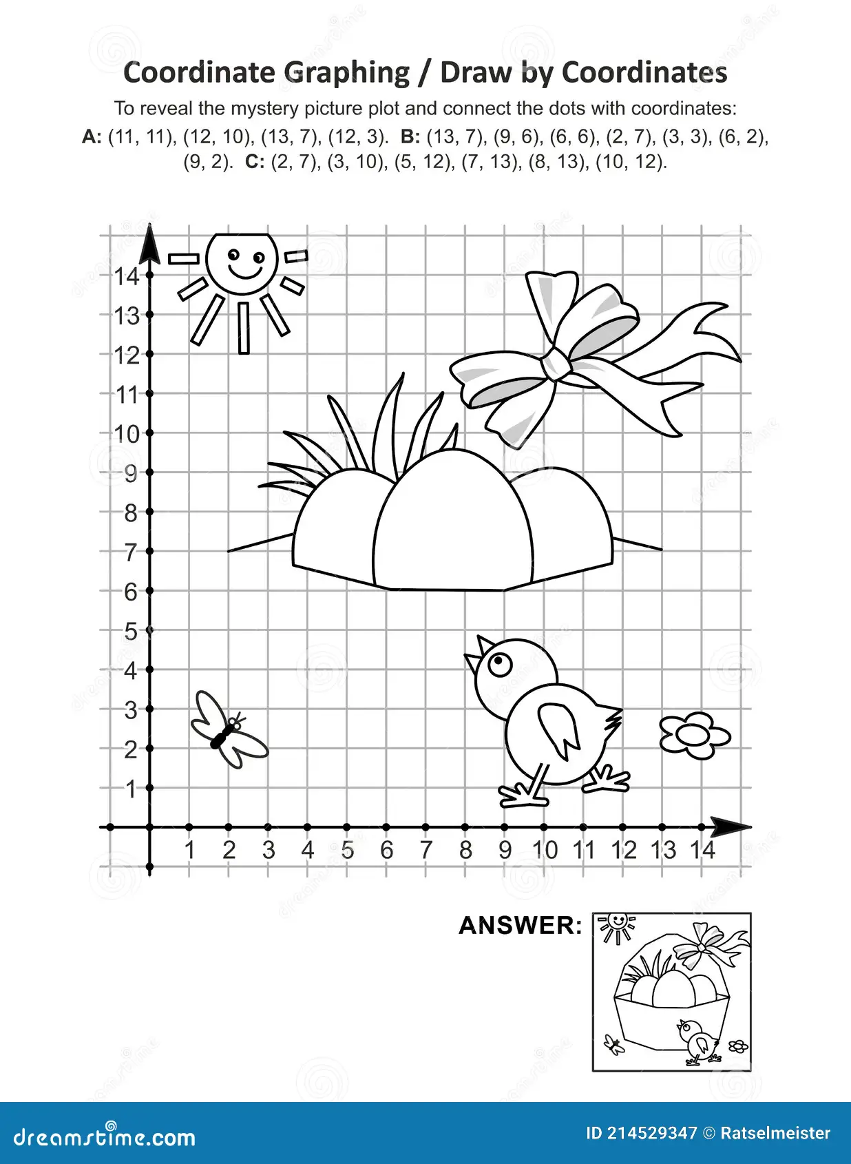 Coordinate Graphing Coloring Page Easter Basket Holiday Themed Draw Coordinates Math Worksheet Eggs Bow Image214529347 Coordinate Graphing Coloring Page Easter Basket Holiday Themed Draw Coordinates Math Worksheet Eggs Bow Image214529347