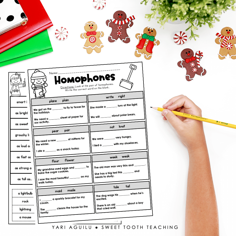 December No Prep Pack 2nd Grade Christmas Worksheets Grammar Reading Math December No Prep Pack 2nd Grade Christmas Worksheets Grammar Reading Math