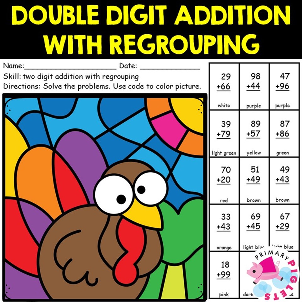 thanksgiving math coloring worksheets thanksgiving math coloring worksheets