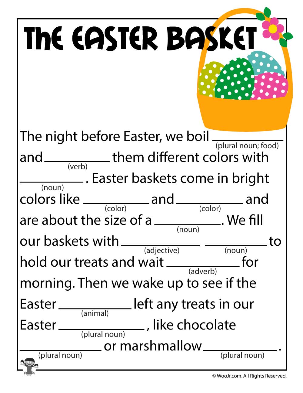 Easter Ad Libs
