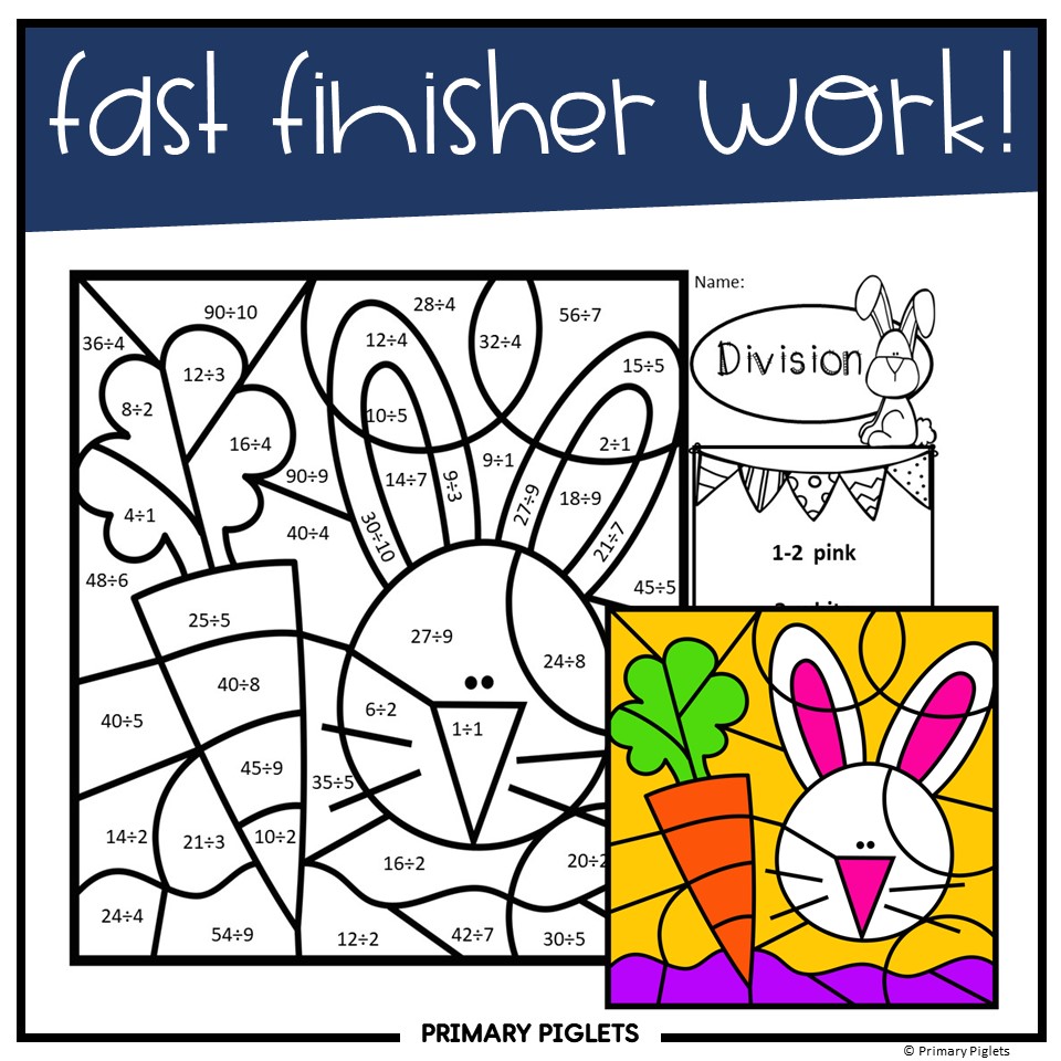 Easter Addition To 10 Color By Number Code Easter Addition To 10 Color By Number Code