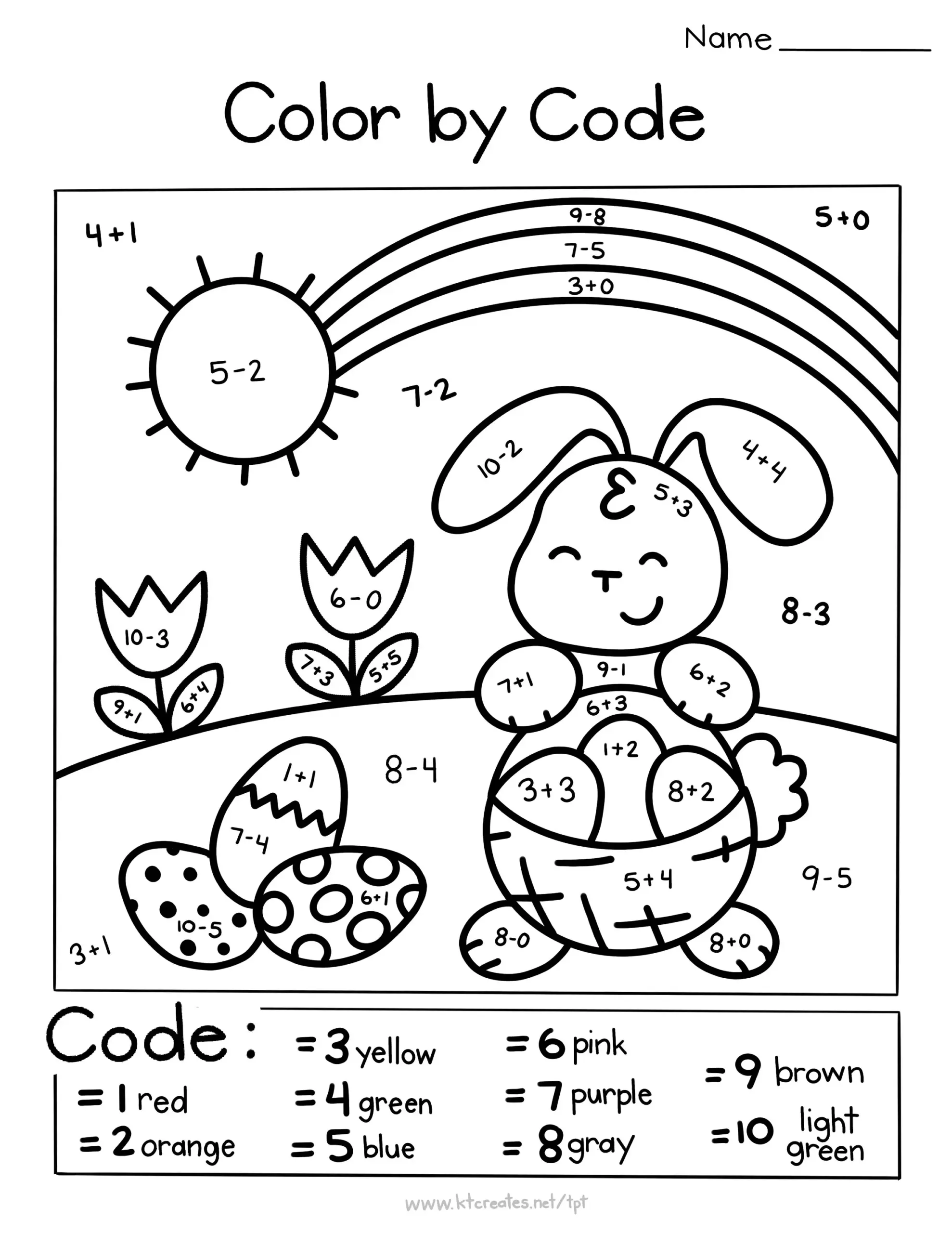 Easter Bundle 8 Different Activities And