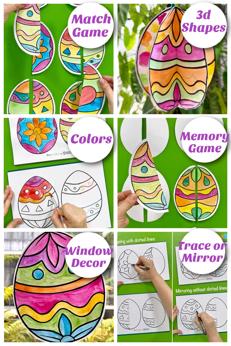 decorate easter egg worksheets decorate easter egg worksheets