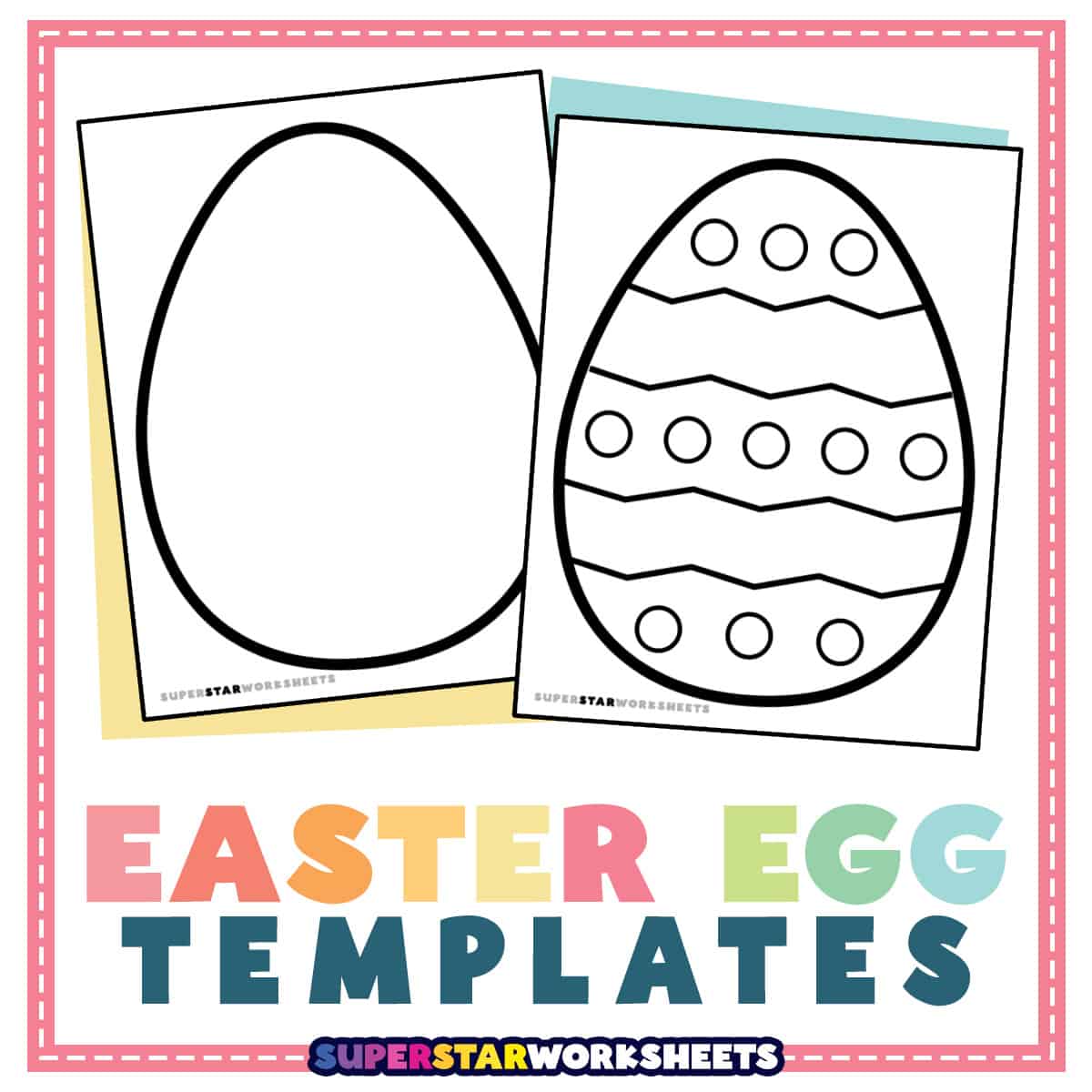 Easter Egg Template Easter Egg Template