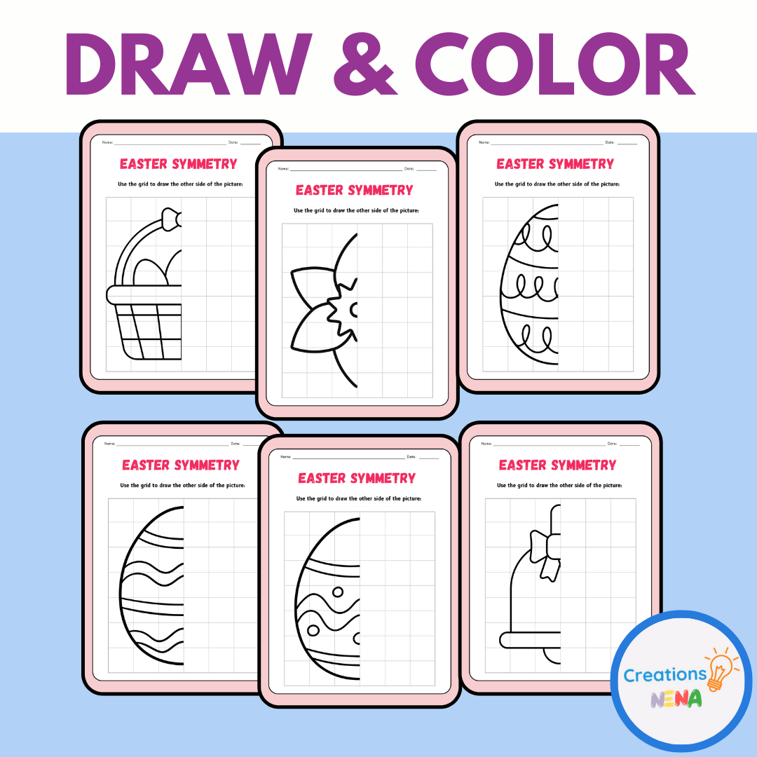 Easter Symmetry Activity