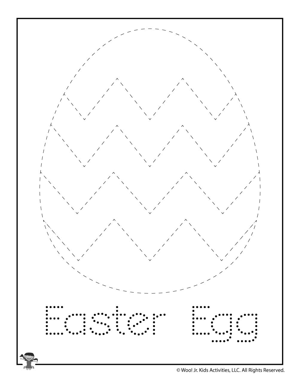 Easter Tracing Worksheets And Printable Activities For Kids Easter Tracing Worksheets And Printable Activities For Kids