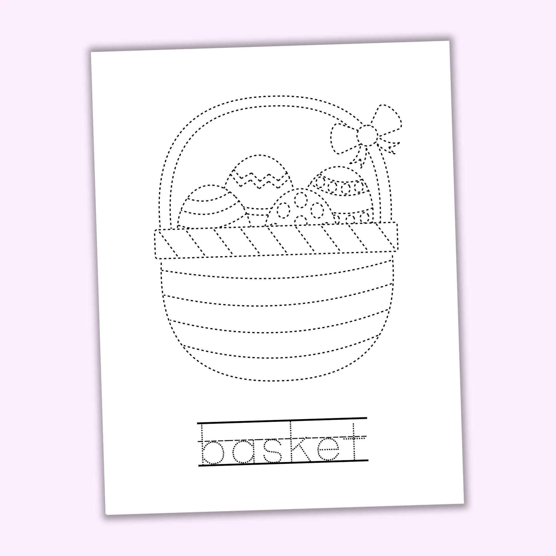 Easter Tracing Worksheets Easter Tracing Worksheets