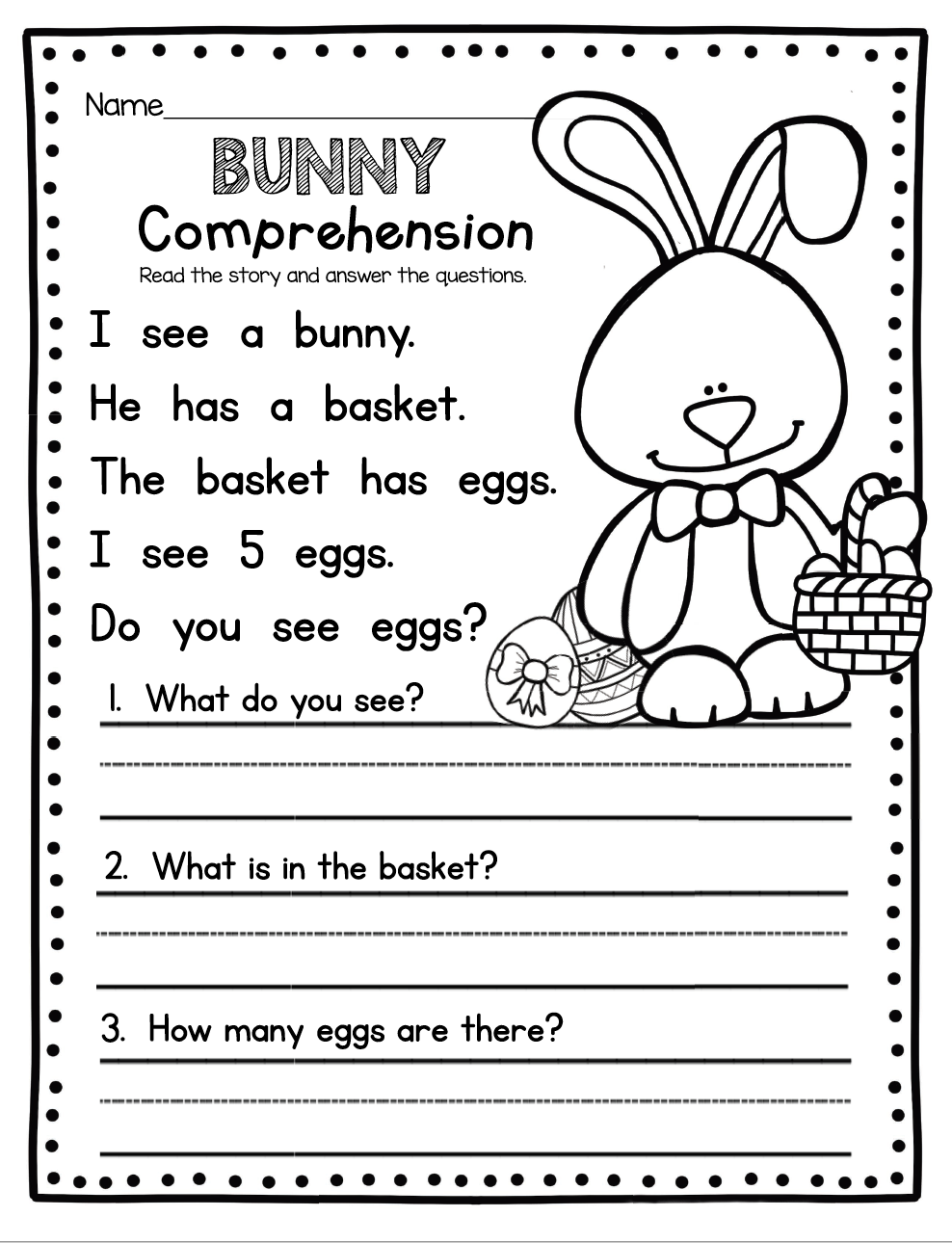 Easter Worksheets Easter Worksheets