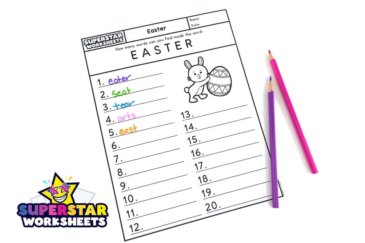 Easter Worksheets