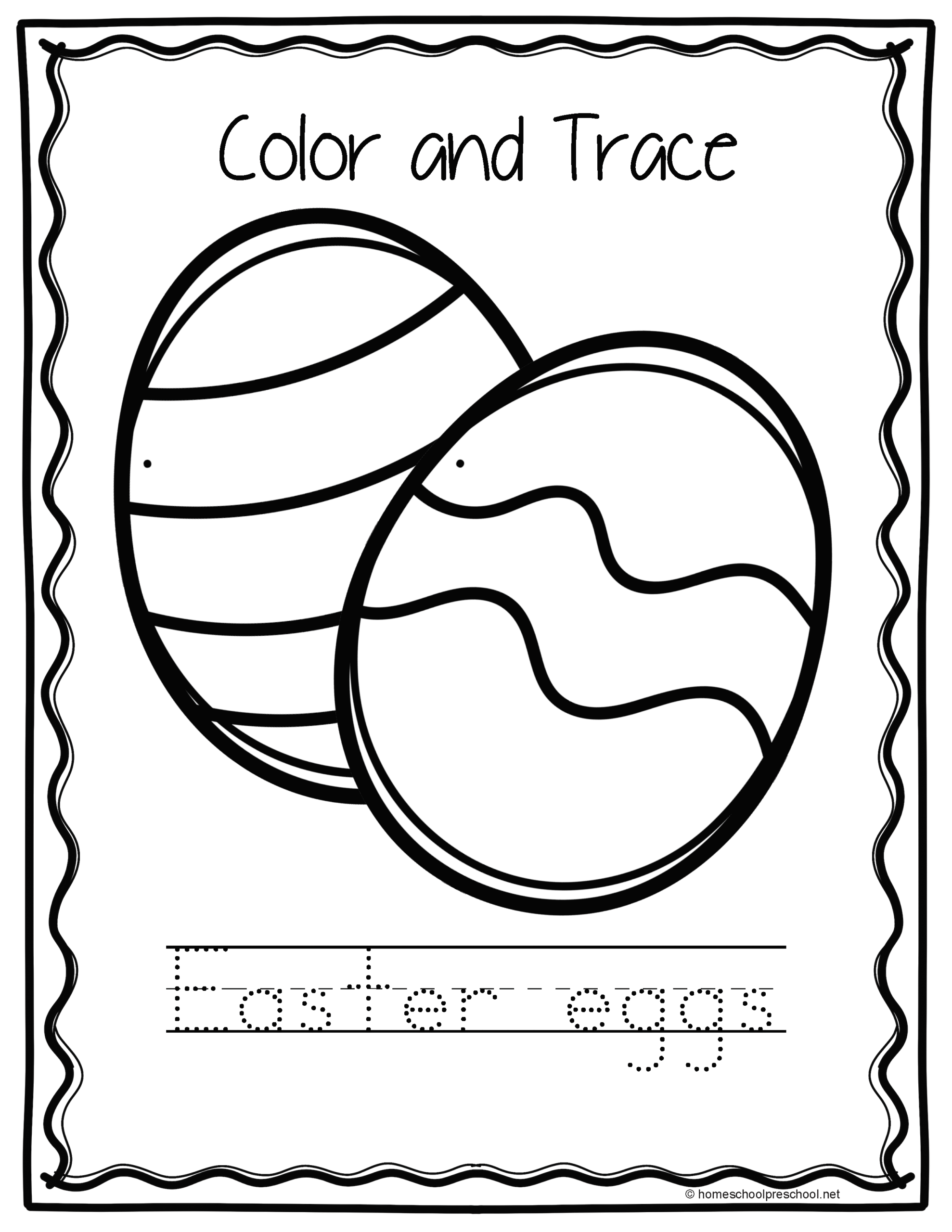 Easter Worksheets For Preschool Easter Worksheets For Preschool