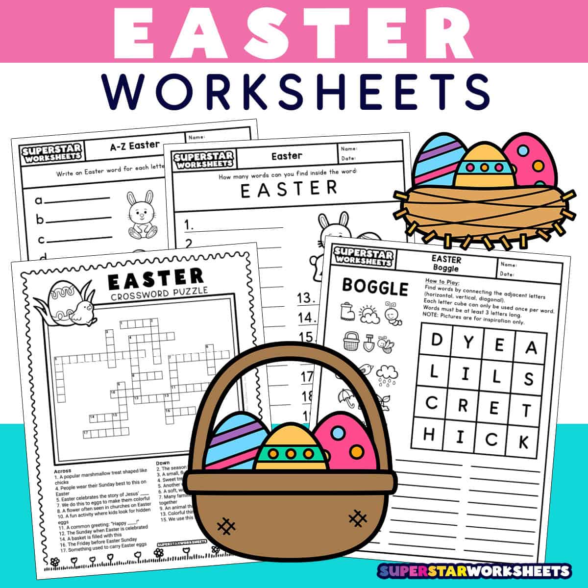 Easter Worksheets Easter Worksheets