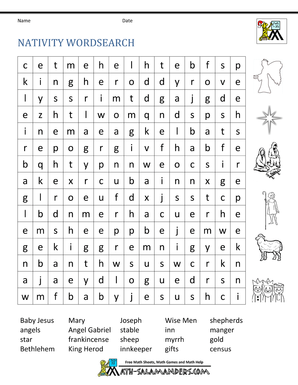 Free Christmas Worksheets For Kids Free Christmas Worksheets For Kids