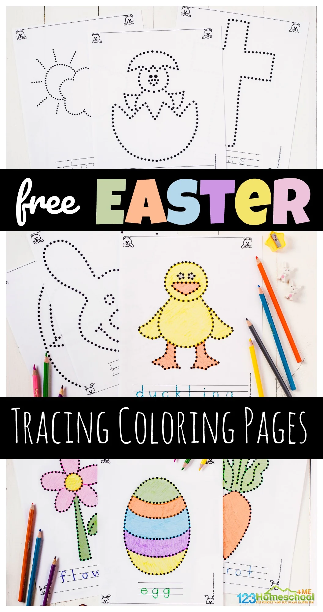 Free Easter Tracing Pages 12 Free Easter Tracing Pages 12