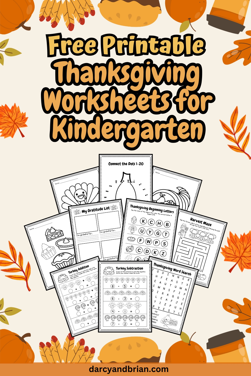 printable thanksgiving worksheets for kindergarten printable thanksgiving worksheets for kindergarten