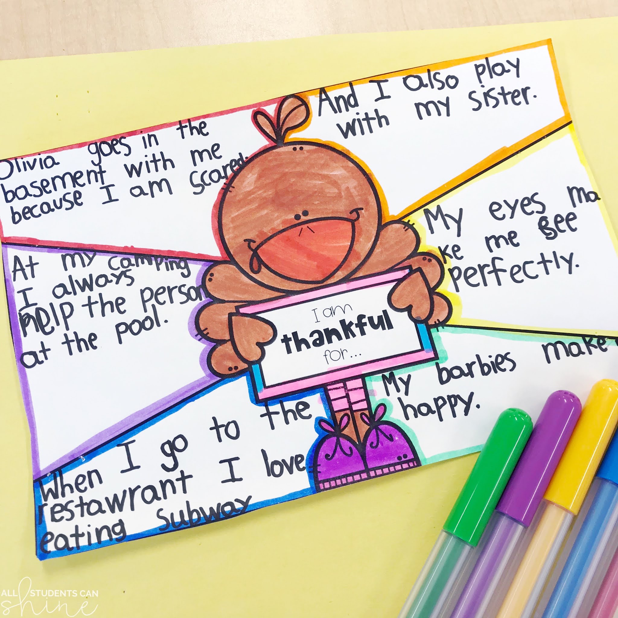 Freebie Alert Thanksgiving Writing Activity For Primary Grades Freebie Alert Thanksgiving Writing Activity For Primary Grades