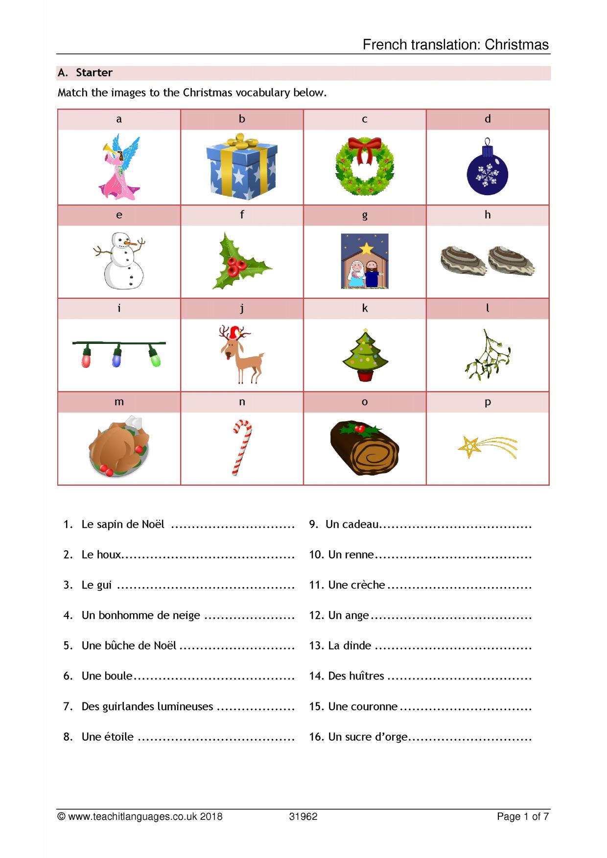 French Translation Christmas French Translation Christmas