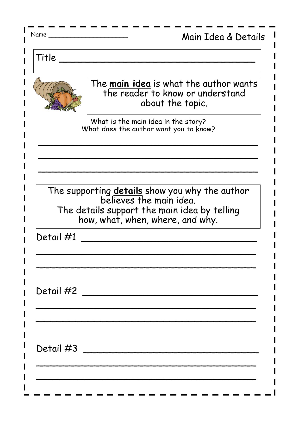 Giving Thanks For Any Thanksgiving Book Main Idea Retell Summarize Sequence Giving Thanks For Any Thanksgiving Book Main Idea Retell Summarize Sequence