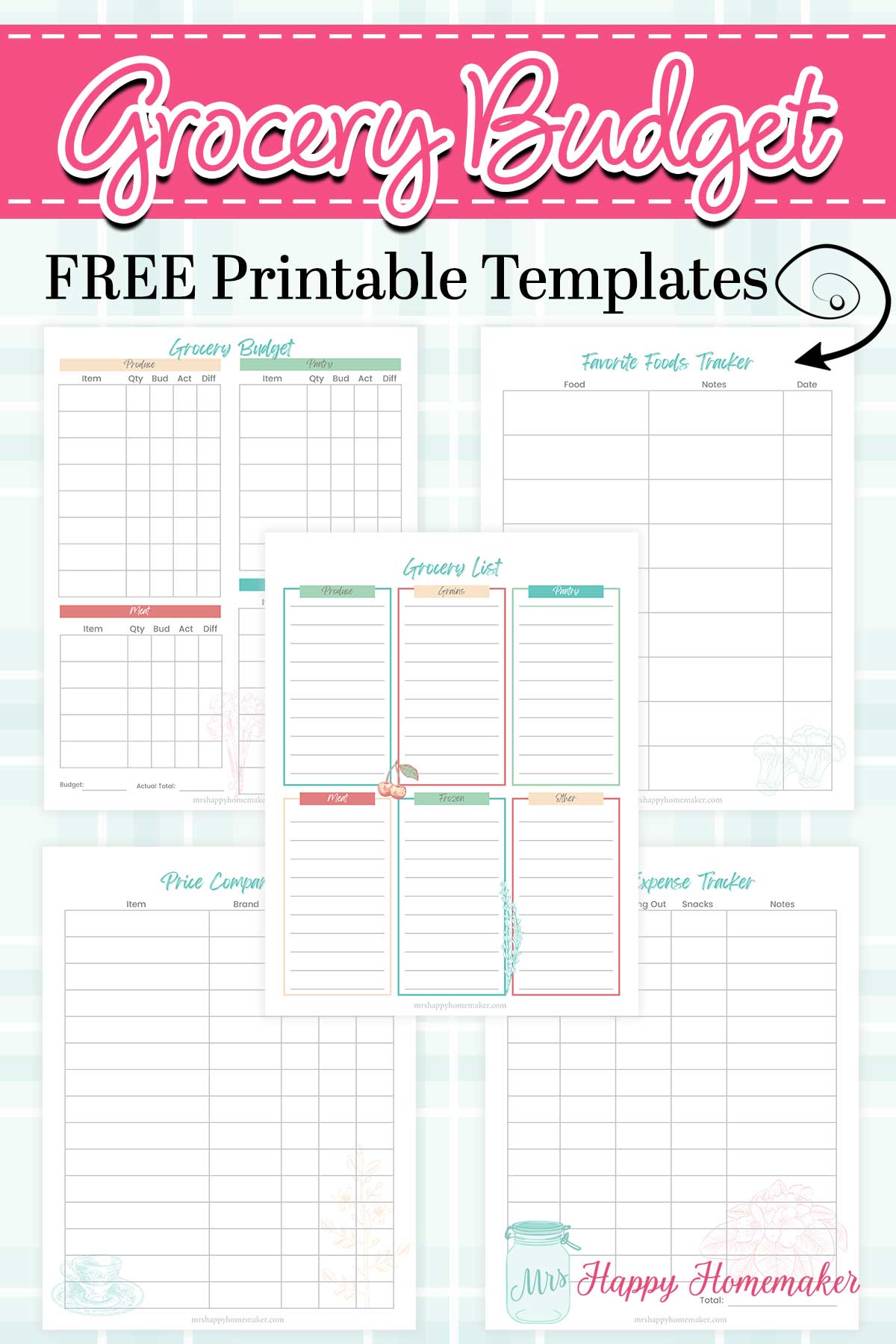 Grocery Budget Template