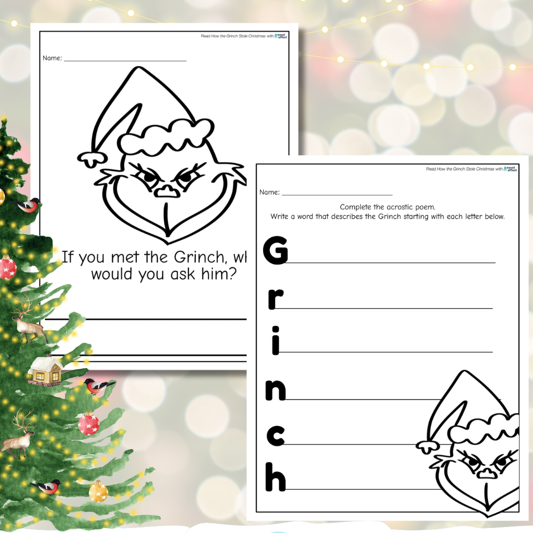How The Grinch Stole Christmas Activities How The Grinch Stole Christmas Activities