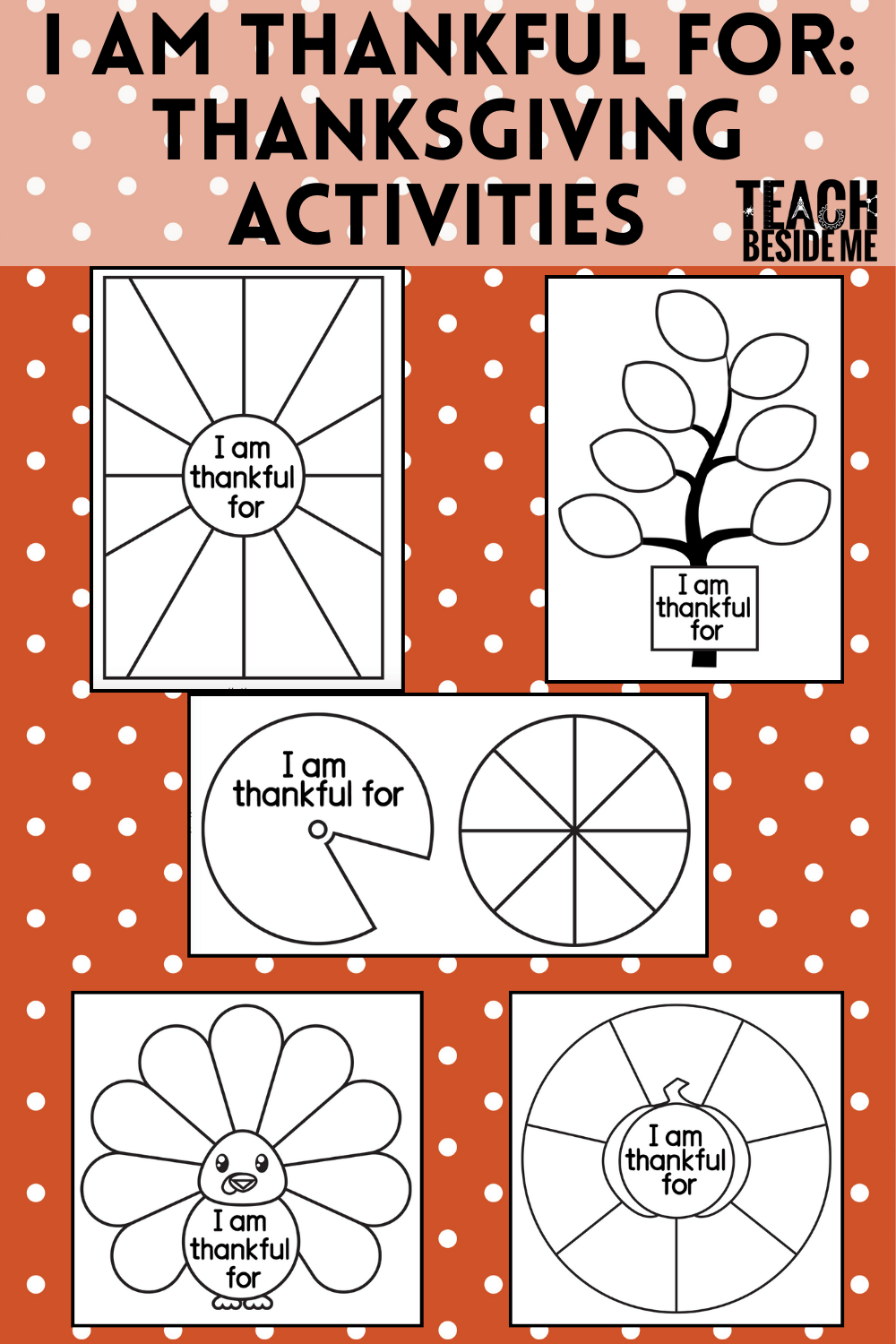 I Am Thankful For Thanksgiving Printables Activities I Am Thankful For Thanksgiving Printables Activities