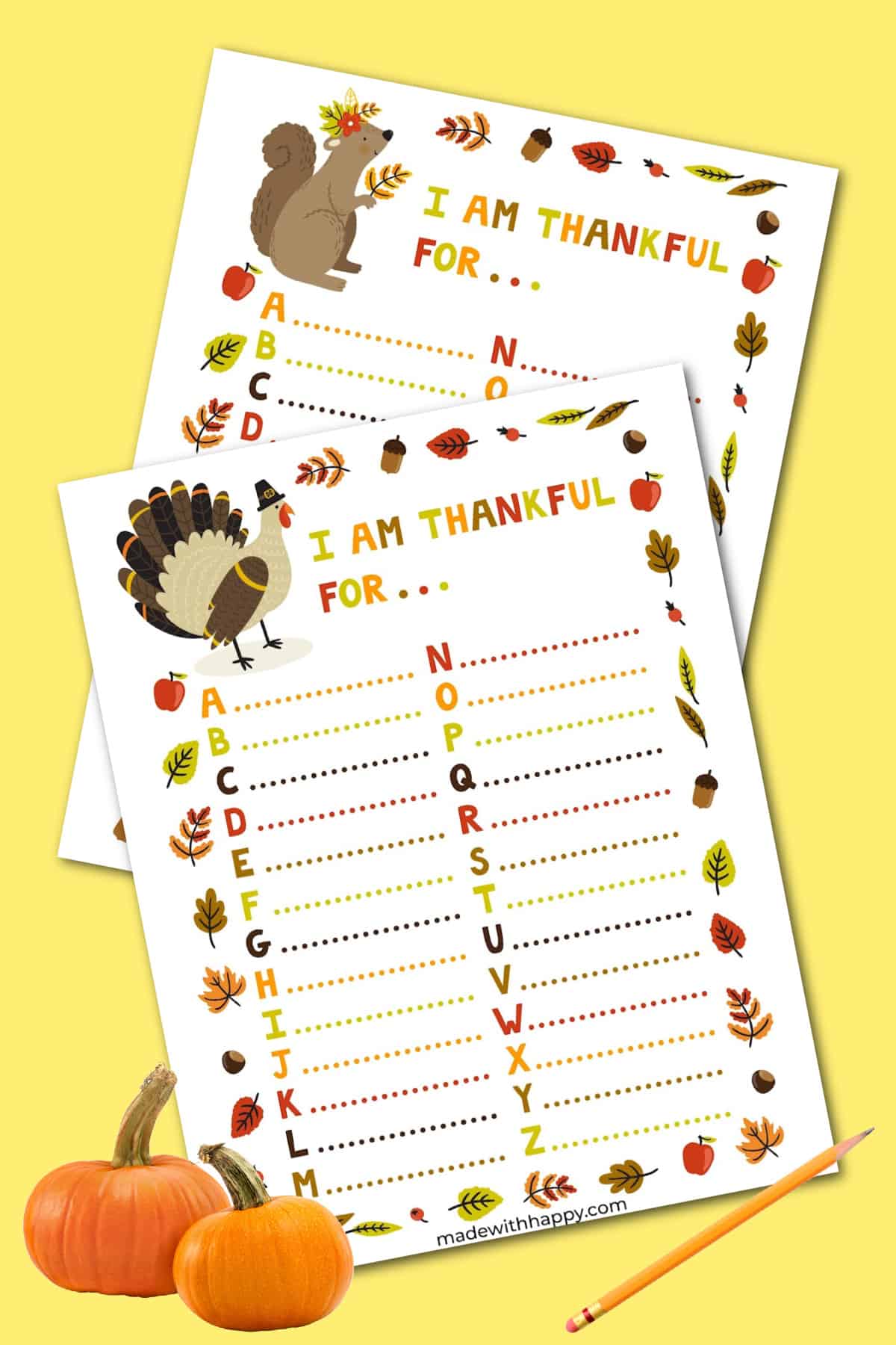 I Am Thankful For Worksheet I Am Thankful For Worksheet