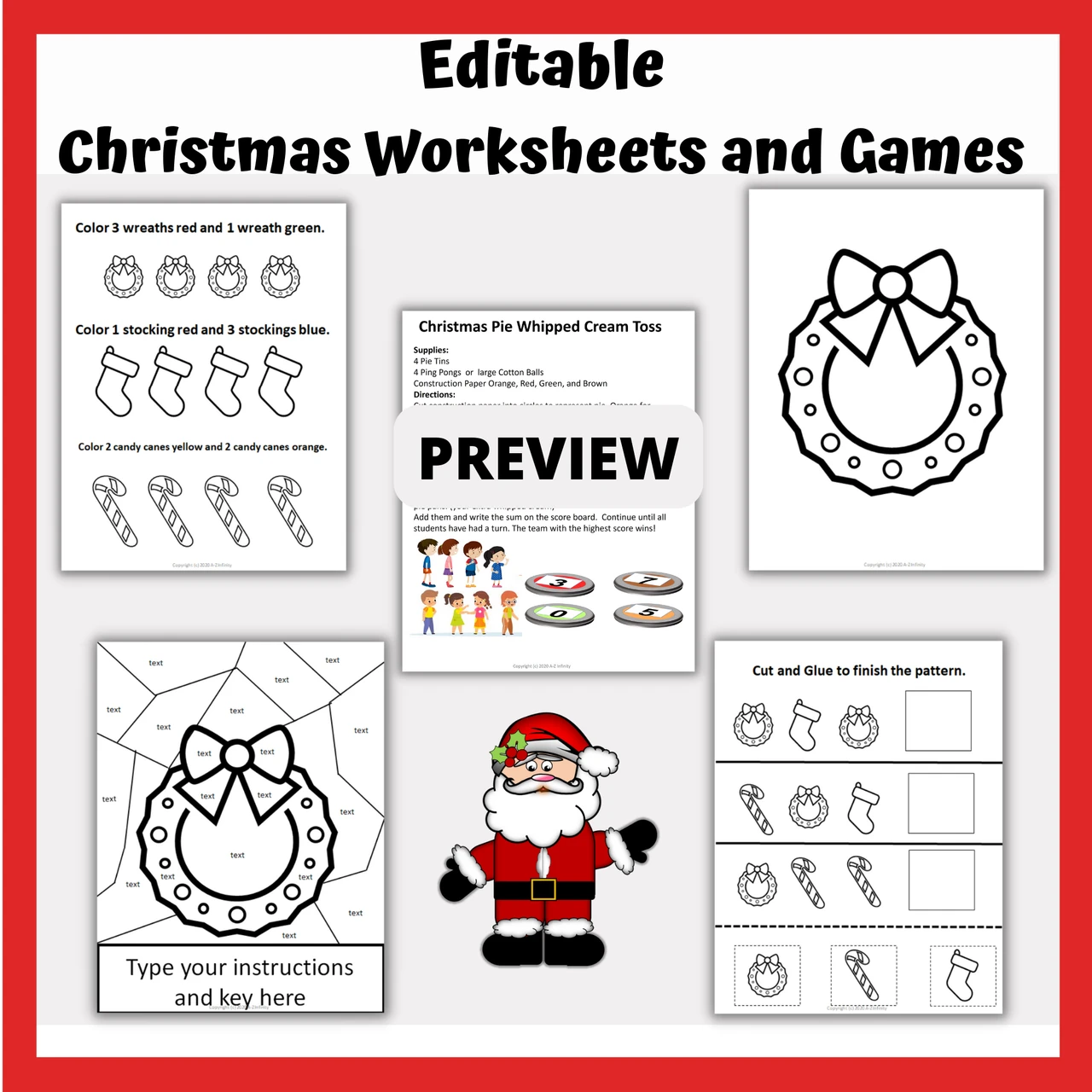 christmas worksheets for preschool christmas worksheets for preschool