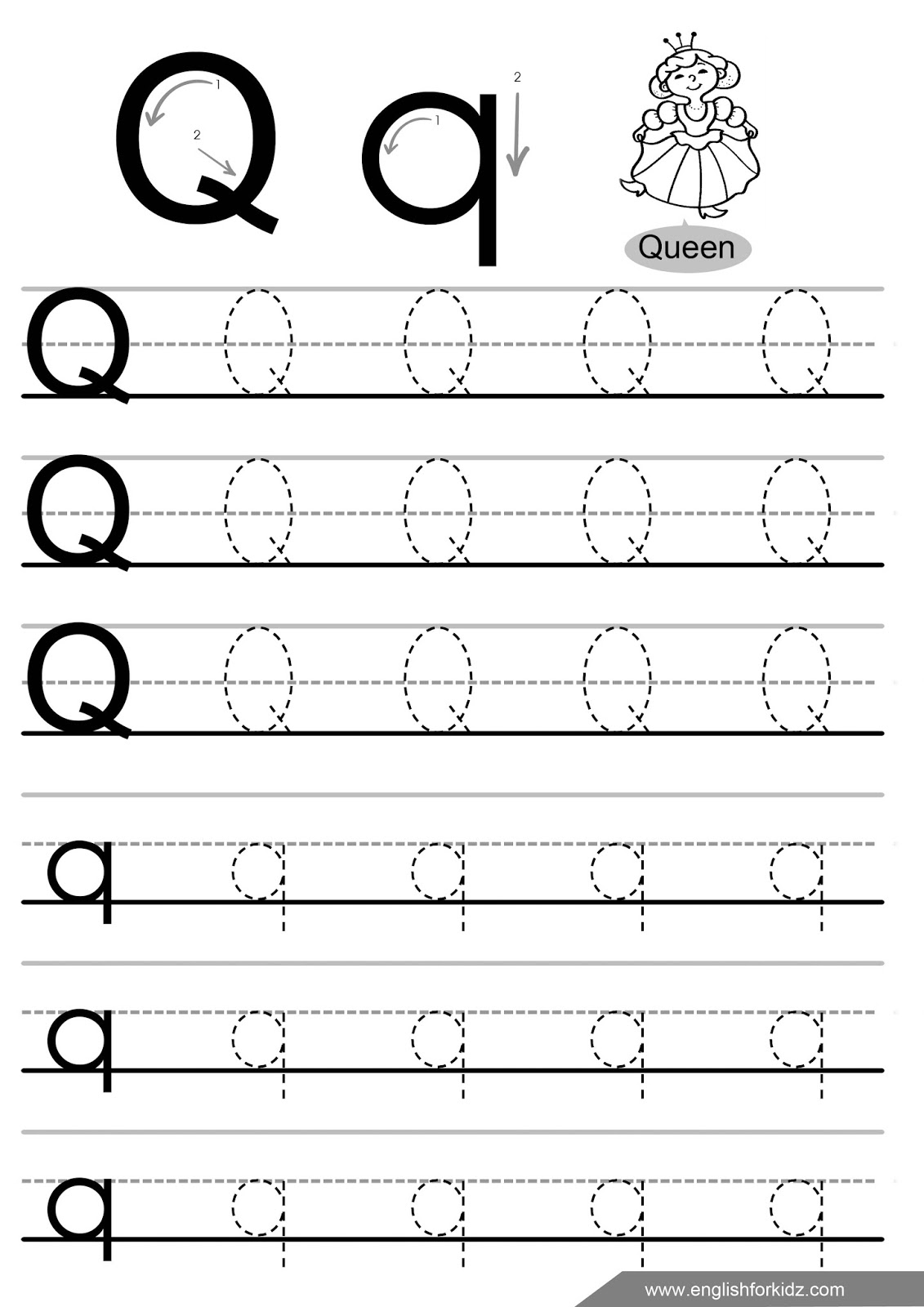 letter q worksheets letter q worksheets