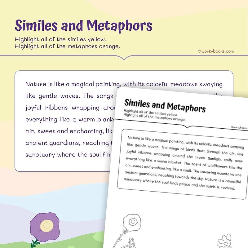 Metaphors And Similes Metaphors And Similes