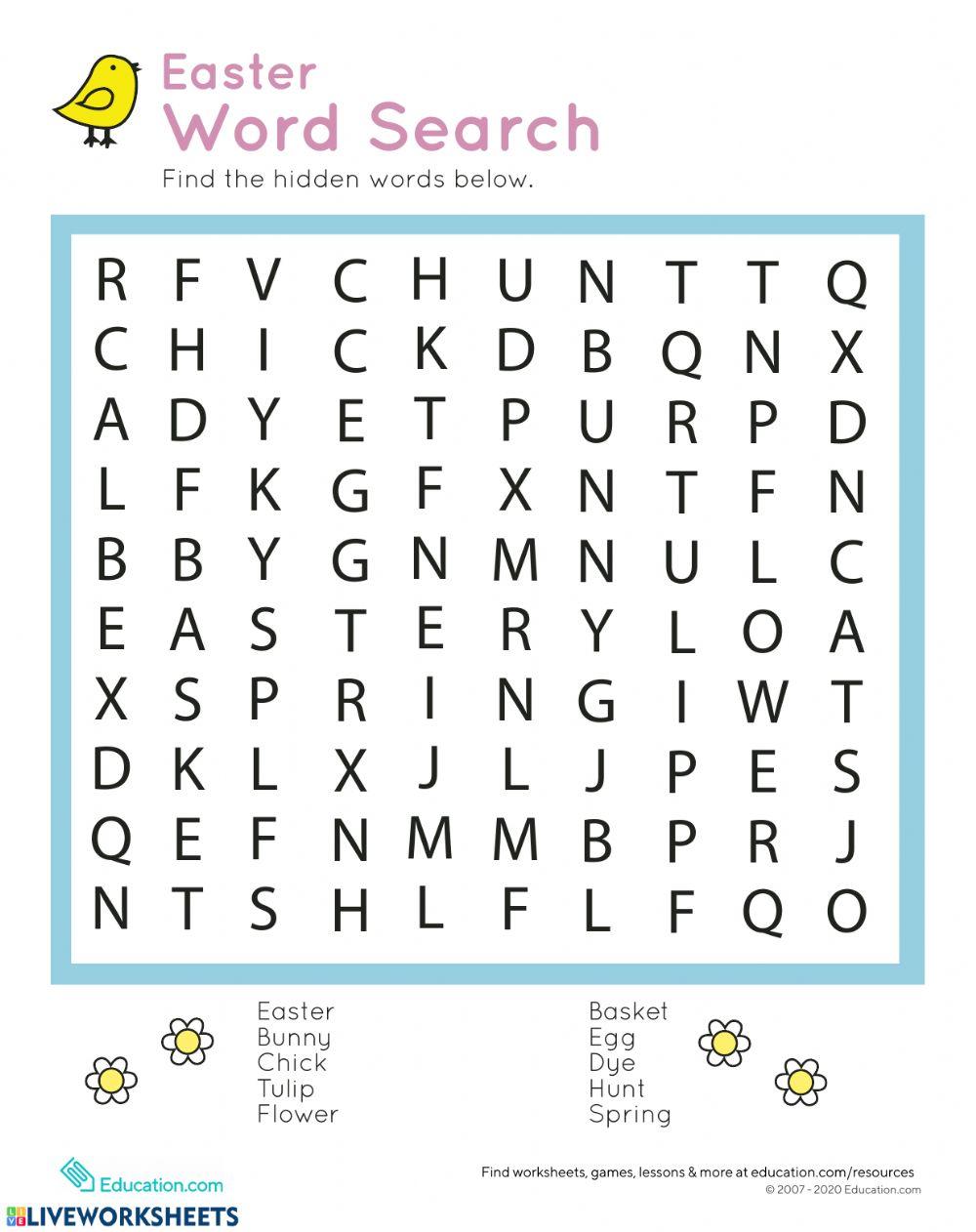 easter live worksheets easter live worksheets