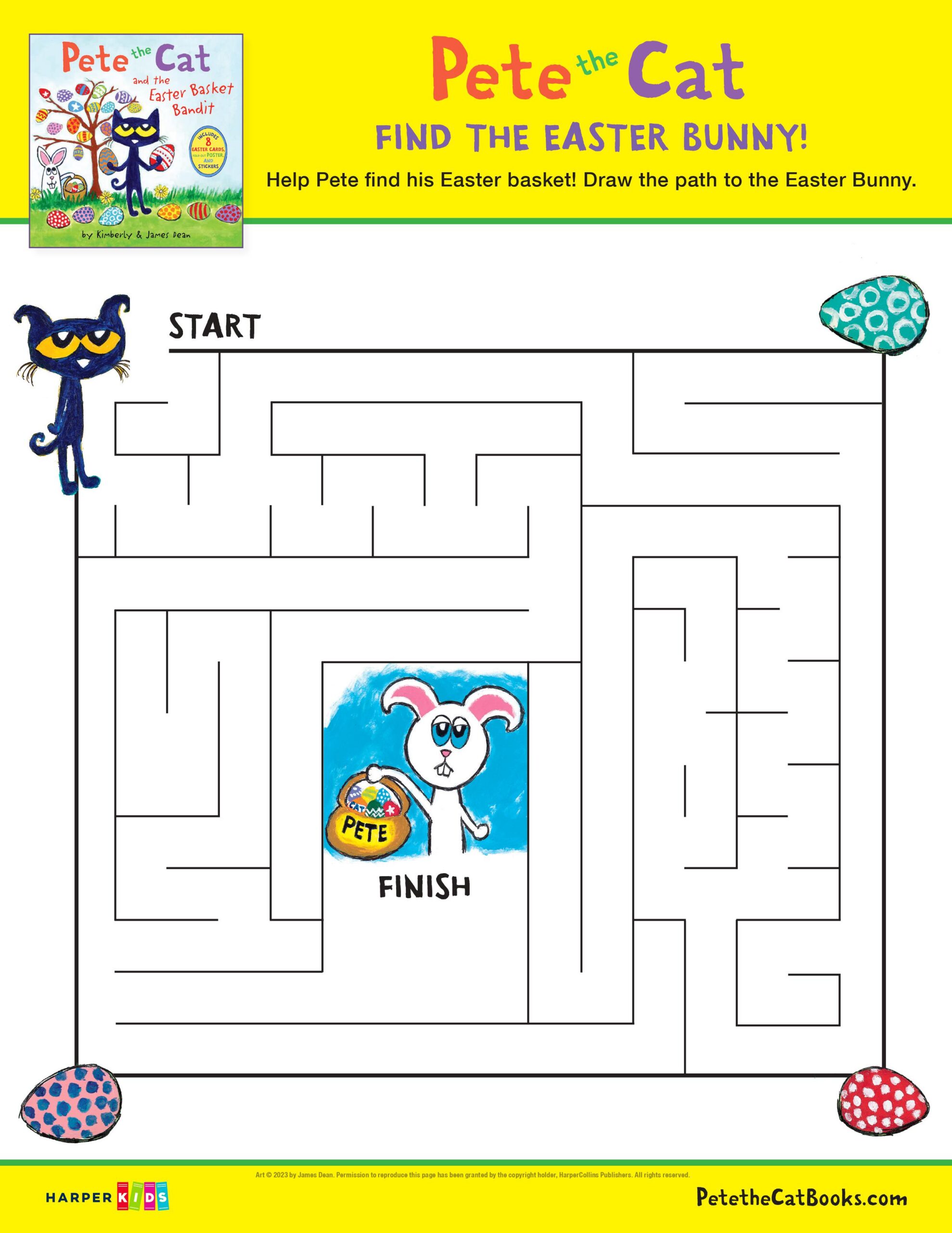 Pete The Cat Find The Easter Bunnys Basket Pete The Cat Find The Easter Bunnys Basket