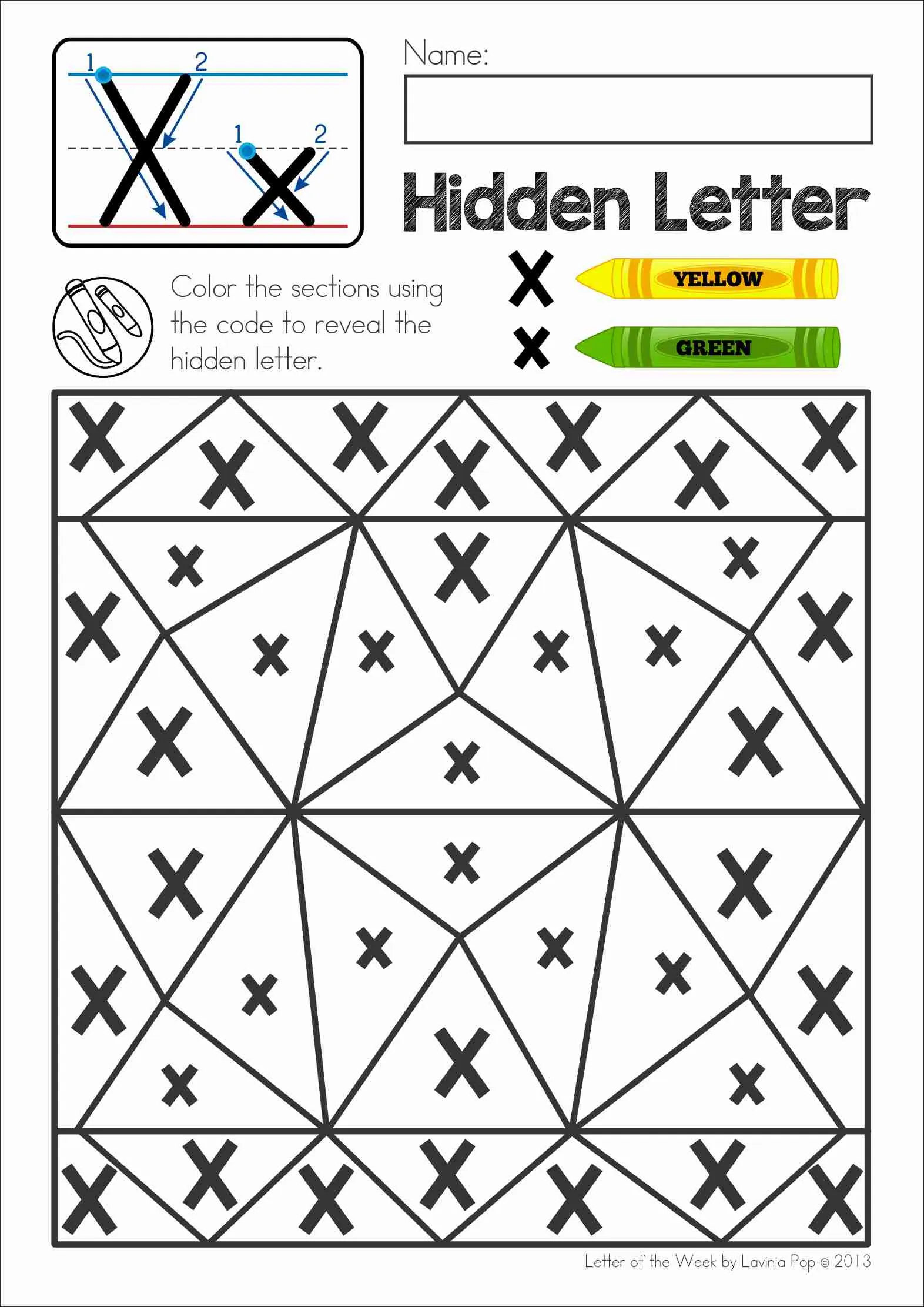 Phonics Letter Of The Week X Alphabet Worksheets Activities