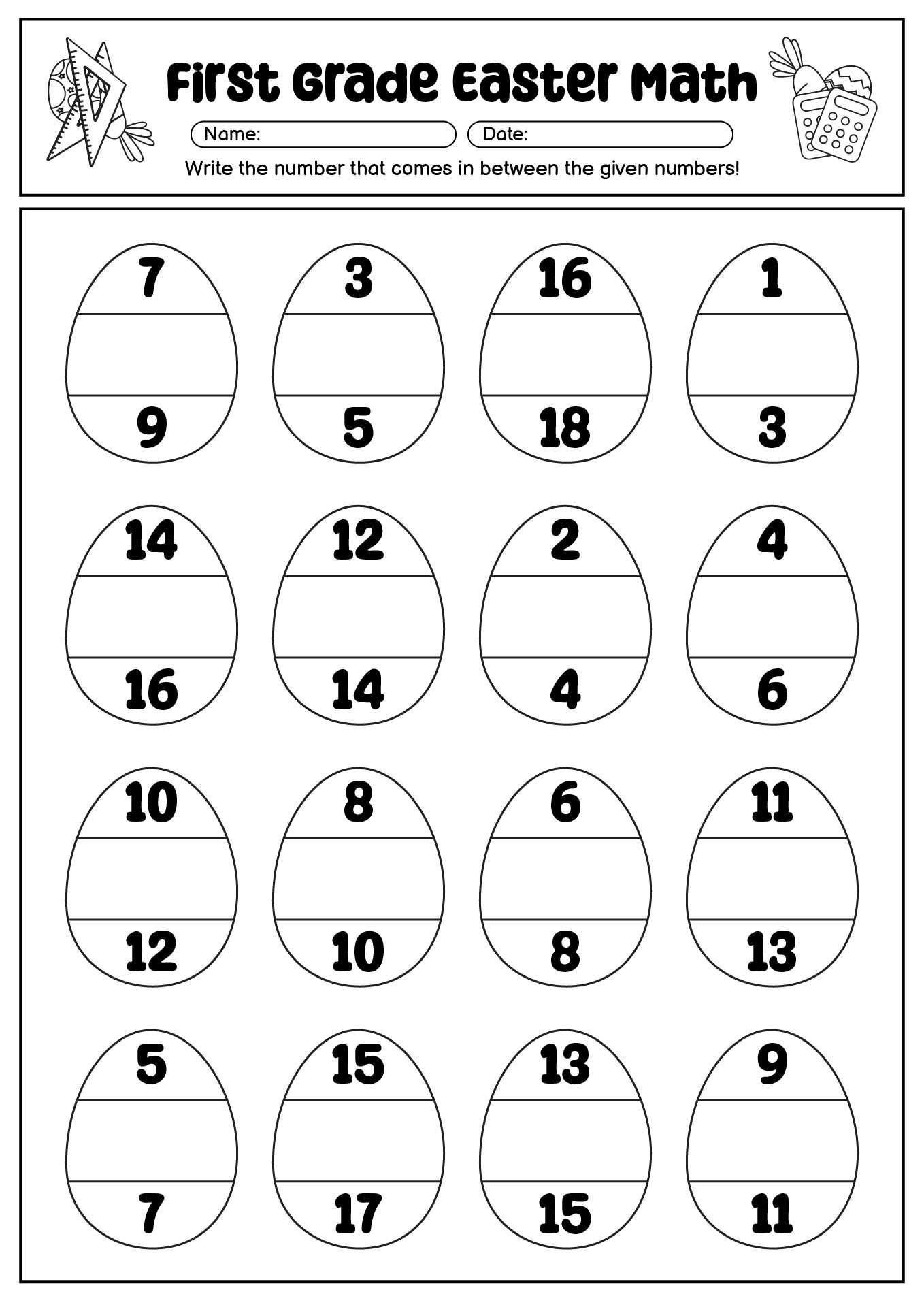 Post Easter Math Worksheets 384586 Post Easter Math Worksheets 384586
