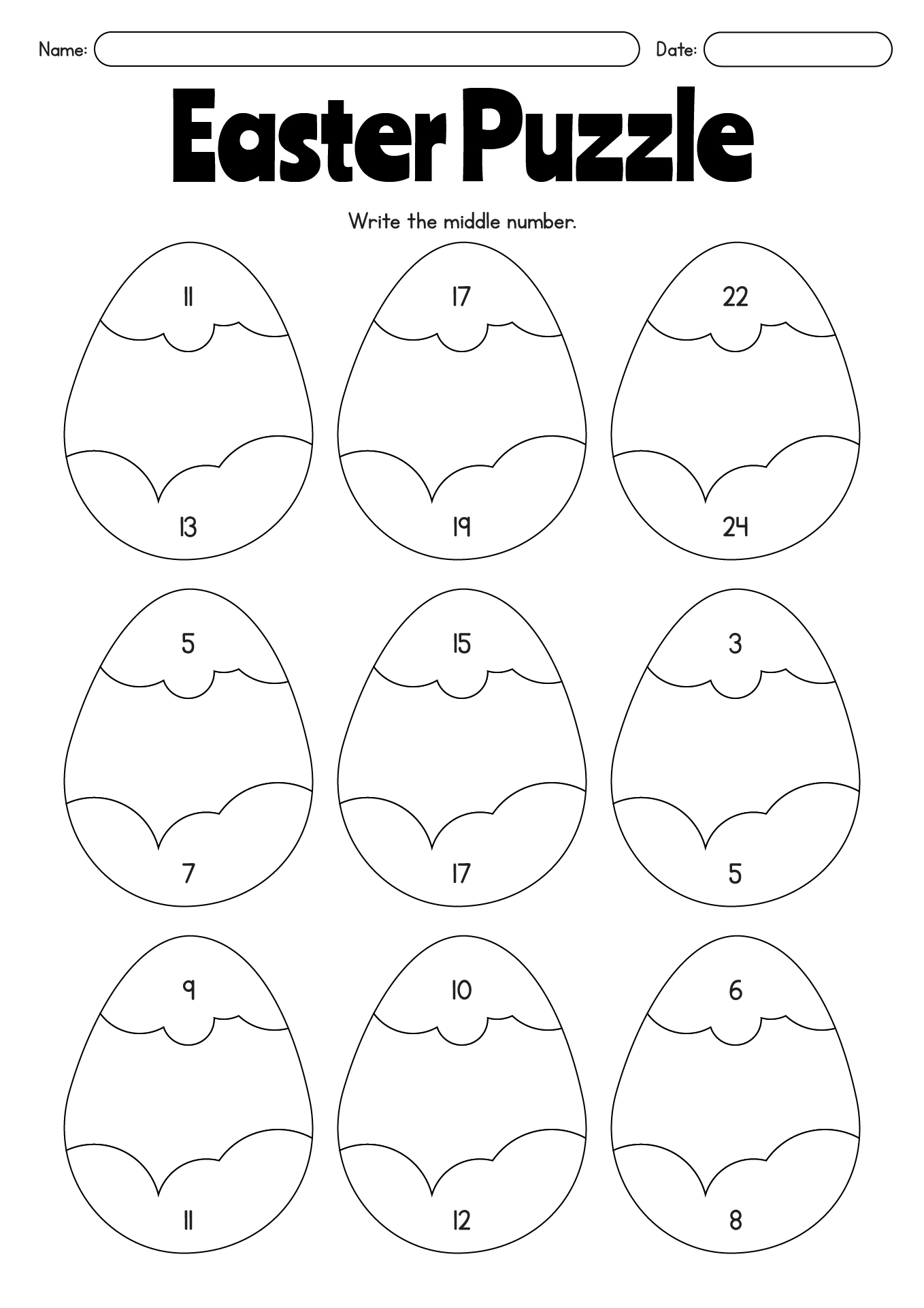 Post Fun Easter Worksheets 310178