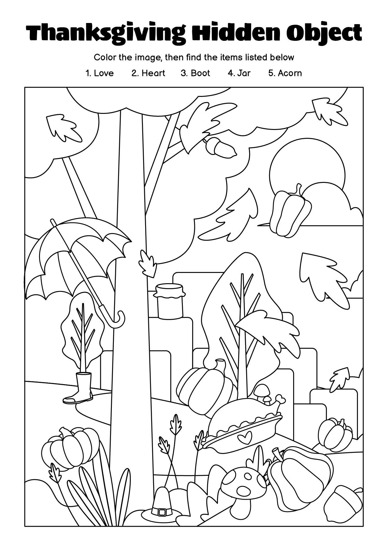 Post Printable Thanksgiving Hidden Object Games 247818
