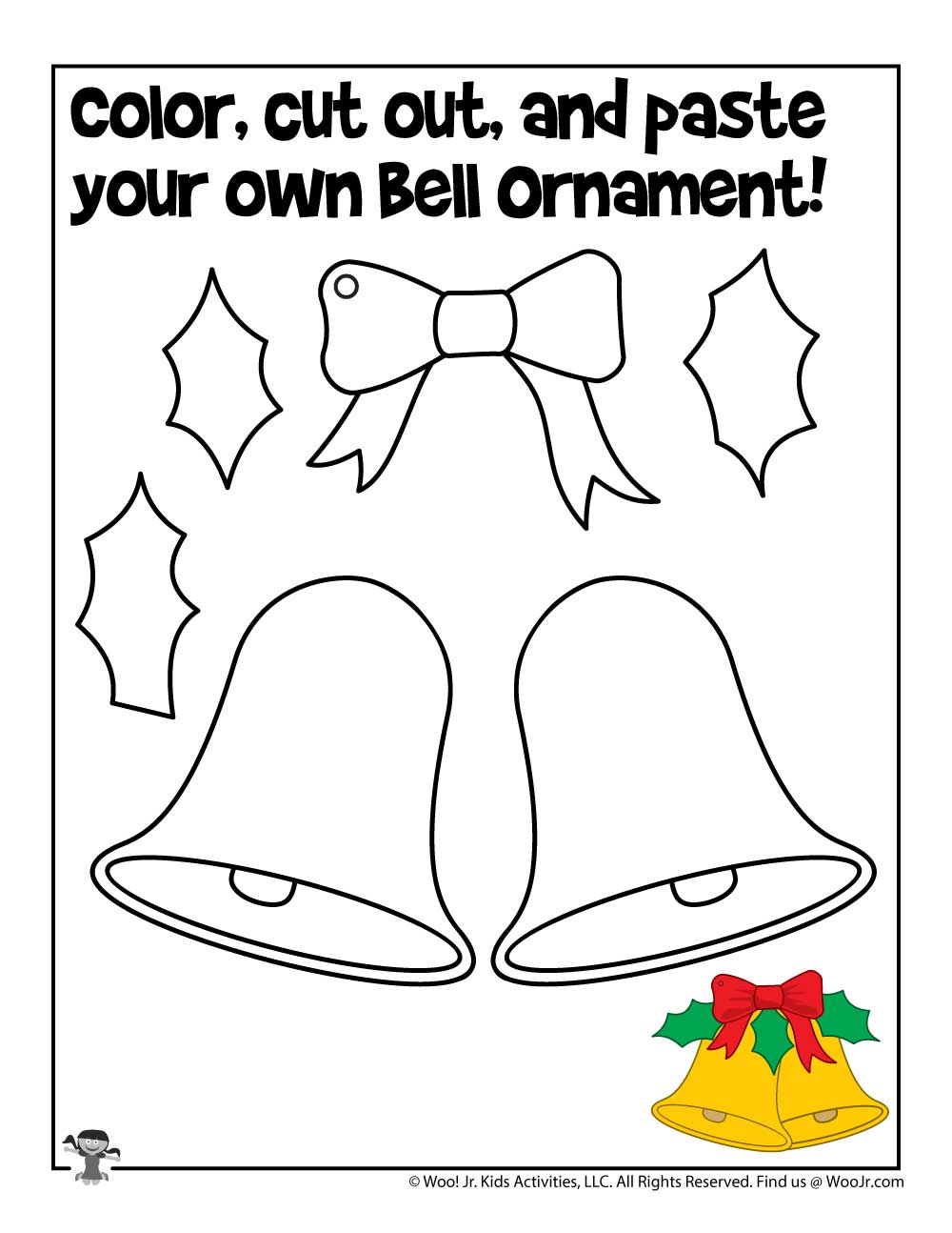 Preschool Christmas Cut Paste Worksheets Preschool Christmas Cut Paste Worksheets