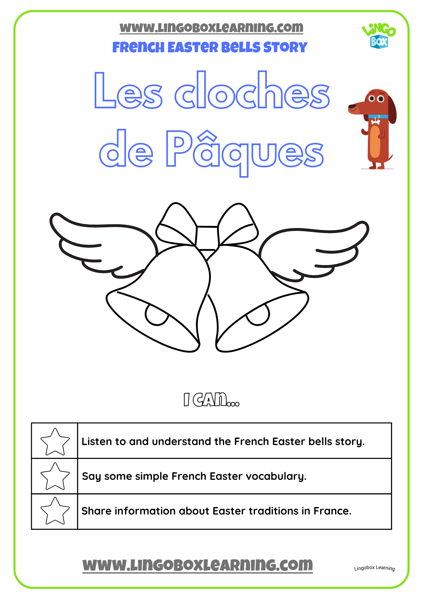 Primary French Easter Activities