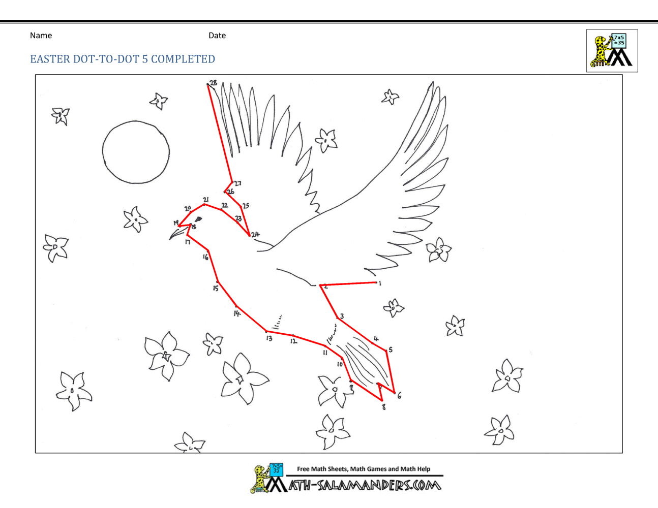 dot to dot easter worksheets dot to dot easter worksheets